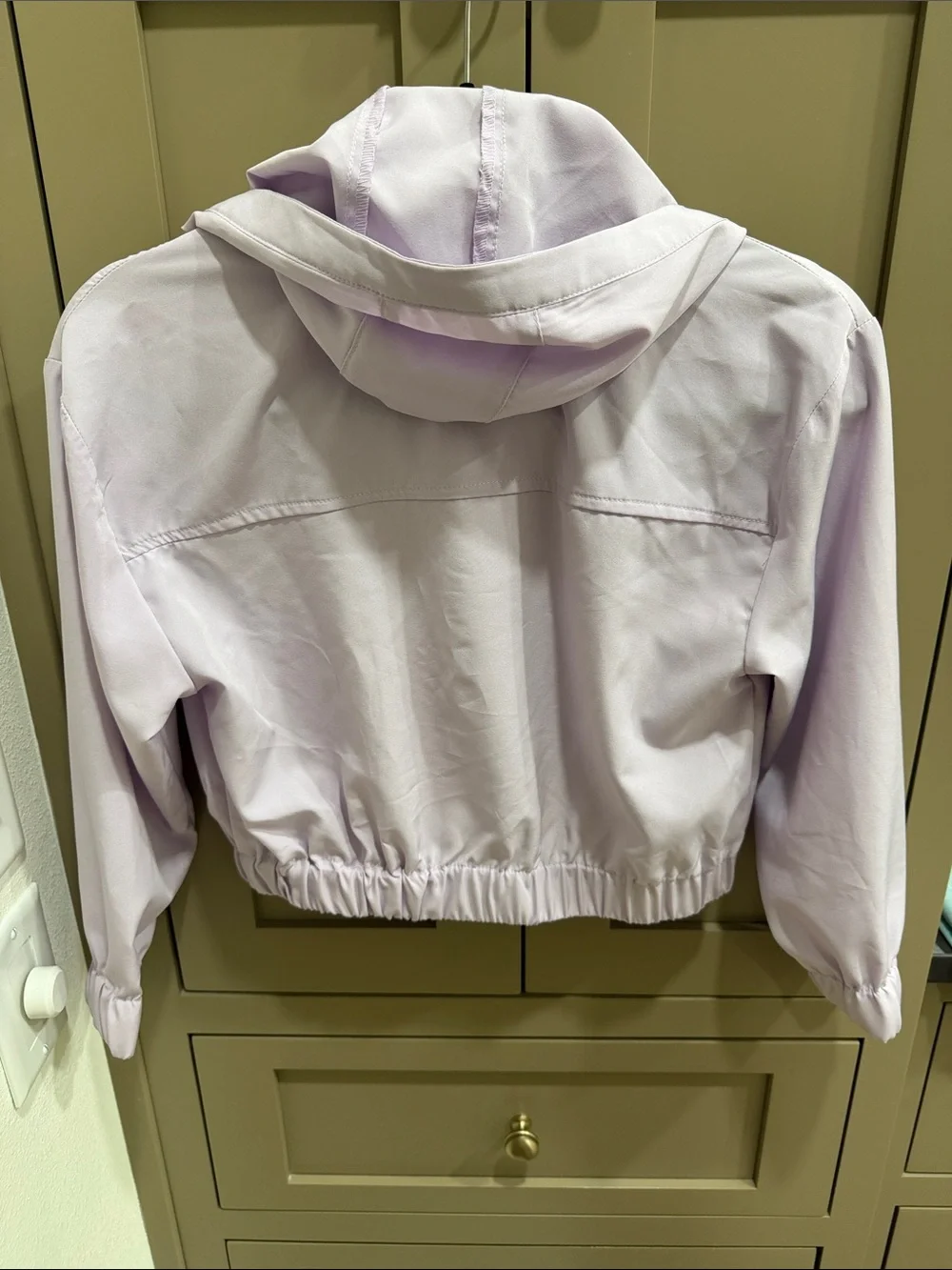 Kids' Violet Skye Hooded Rain Jacket - Lavender